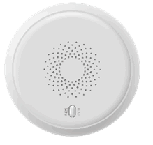 关键词:烟雾传感器;描述:本无线烟雾传感器采用先进的光学传感原理，能迅速发现火灾初期阴燃时的烟雾，尽早发现火灾的发生并通过独立声音报警和向网关发送无线信号等方式，及时提醒用户报警、灭火或逃生，降低或避免损失。广泛使用于家居、酒店、办公等场所。