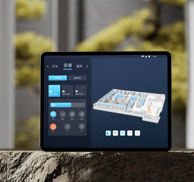 关键词:智能空间管控,平板端技术,深圳市武智科技,物联网应用技术
        描述:深圳市武智科技物联网应用技术在平板端的智能空间管控界面,实现场景化技术应用