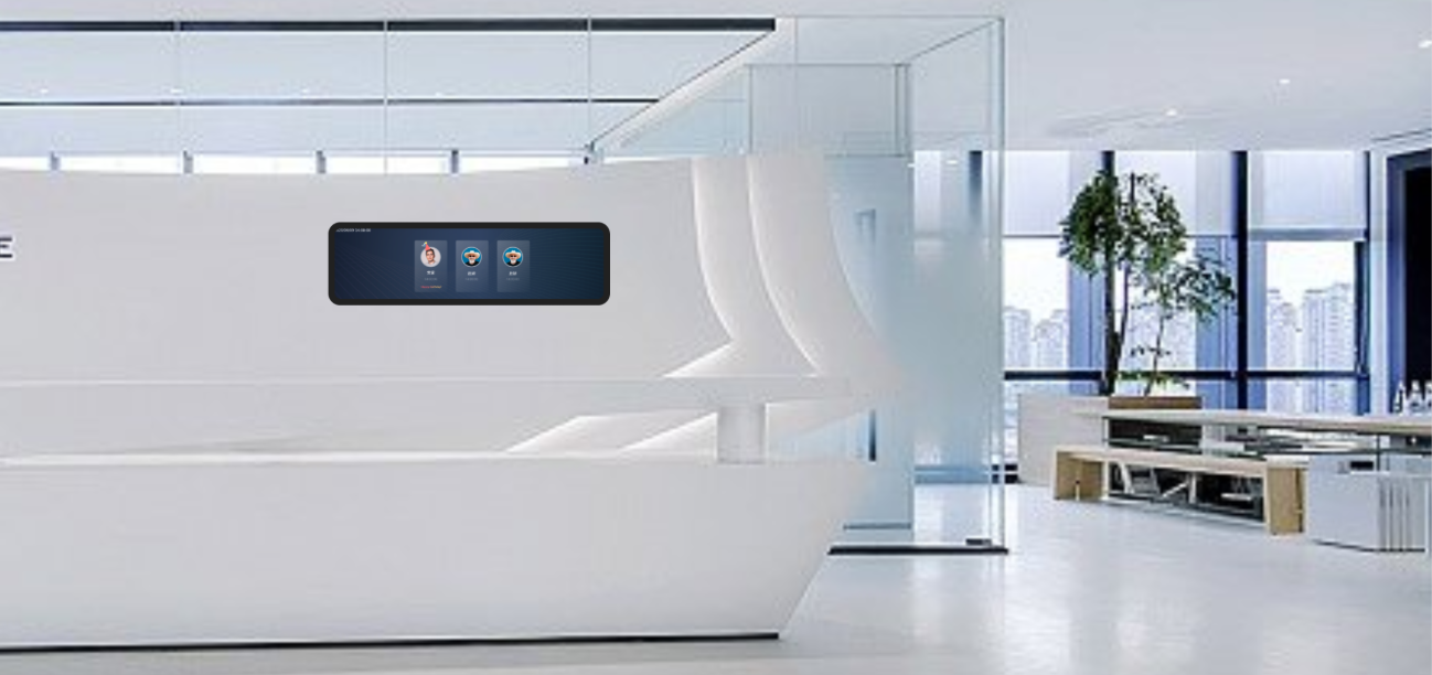 关键词:智慧前台,人脸识别,访客管理,深圳市武智科技;描述:深圳市武智科技打造的智慧前台,通过智能屏实现人脸识别与访客管理,为办公空间提供智能化迎宾与准入体验