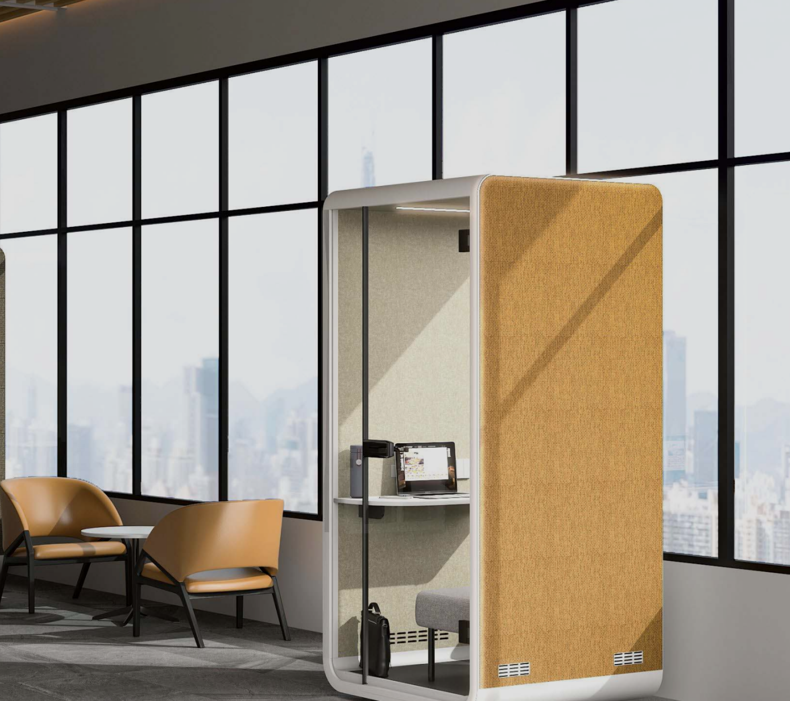 智慧会议室 大屏数据展示 武智科技 多设备协同会议 智能办公数据分析;描述:武智科技智慧会议室通过大屏进行数据展示,结合多设备协同,实现高效智能的会议与数据分析。